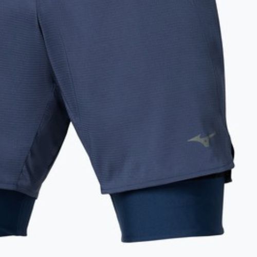 Férfi futóshort Mizuno Trail Multipocket 2in1 estate blue