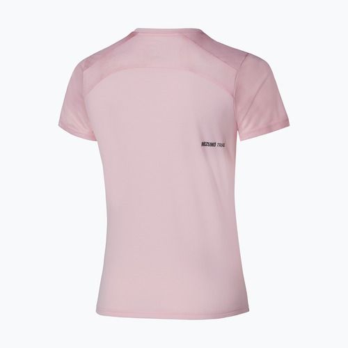 Női futópóló Mizuno Trail Graphic Tee pinkesque