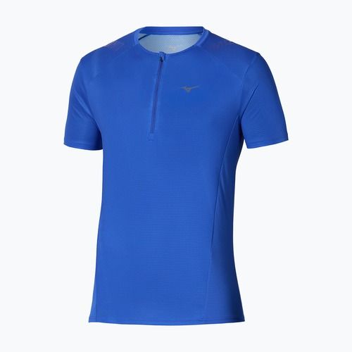 Férfi futópóló Mizuno Trail Graphic Tee dazzling blue