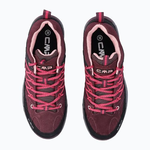 Gyerek túracipő CMP Rigel Low Wp plum/peach