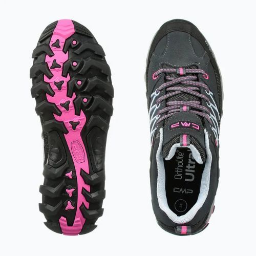 Női túracipő CMP Rigel Low Wp titanium/skyway