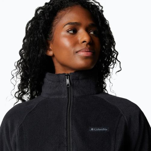 Női polár pulóver Columbia Benton Springs Full Zip black