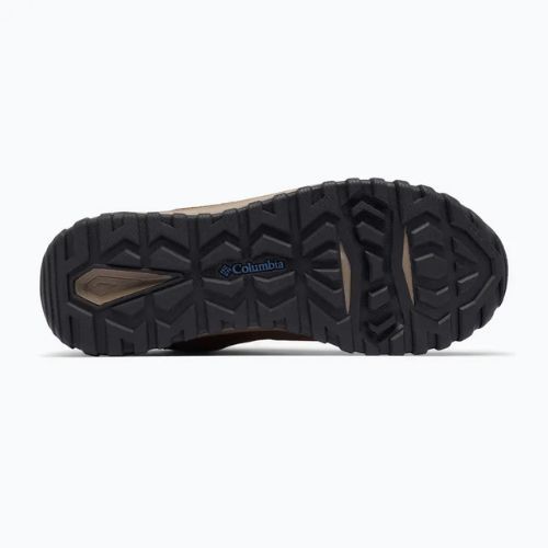 Férfi cipő Columbia Burnsider Waterproof dark brown/dark mountain