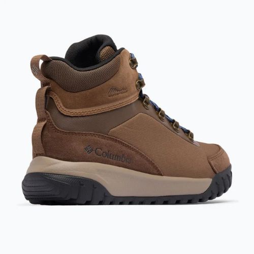Férfi cipő Columbia Burnsider Waterproof dark brown/dark mountain