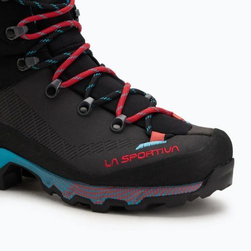 Női túracipő La Sportiva Aequilibrium Trek GTX carbon/malibu blue