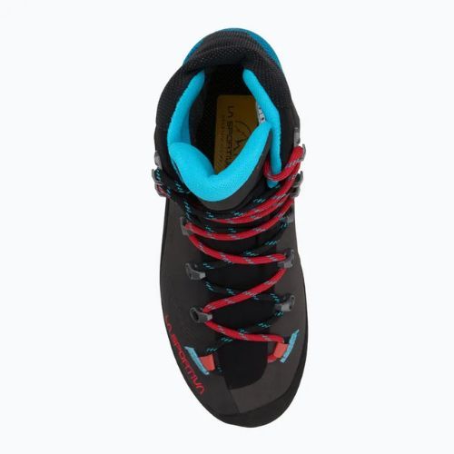 Női túracipő La Sportiva Aequilibrium Trek GTX carbon/malibu blue