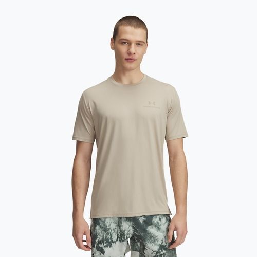 Férfi edzőpóló Under Armour Vanish Energy city khaki/city khaki