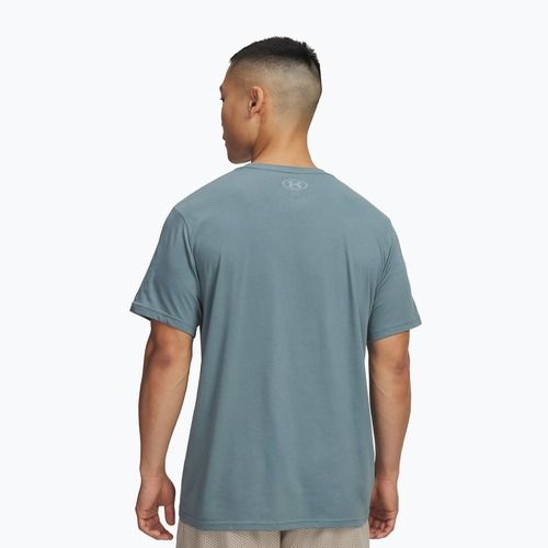 Férfi edzőpóló Under Armour GL Foundation Update jasper blue/khaki base/serpentine