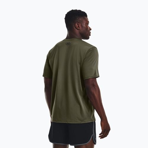 Férfi edzőpóló Under Armour Tech Vent navy/green/ultimate black