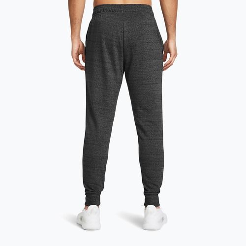 Férfi nadrág Under Armour Rival Terry Jogger castlerock light heather/onyx white