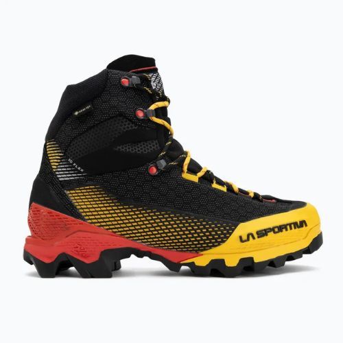 Férfi magashegyi bakancs La Sportiva Aequilibrium ST GTX black/yellow