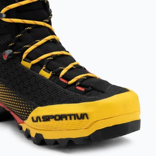 Férfi magashegyi bakancs La Sportiva Aequilibrium ST GTX black/yellow