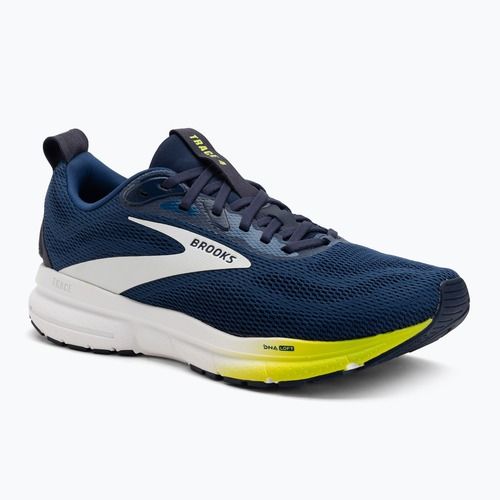 Férfi futócipők Brooks Trace 4 navy/peacoat/acid lime