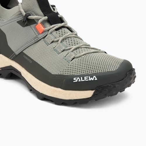 Női trekking cipő Salewa Puez 2 Knit Powertex shadow/dark olive