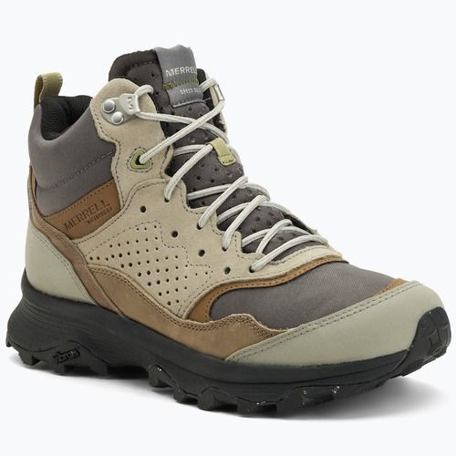 Férfi túracipők Merrell Speed Solo Mid WP grey