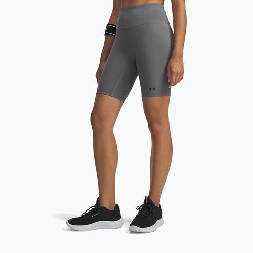 Női edző rövidnadrág Under Armour Motion Bike EMEA clay green/black