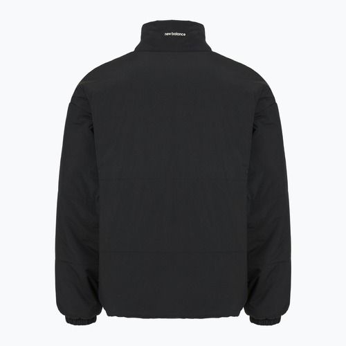 Férfi bélelt dzseki New Balance Hoops Puffer black