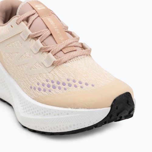 Női futócipő Salomon Aero Glide 3 Gravel shortbread/white/fusion coral
