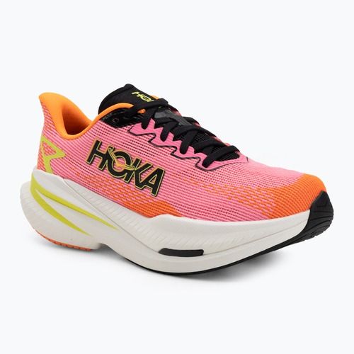 Női futócipő Hoka Mach X 3 neon rose/neon tangerine