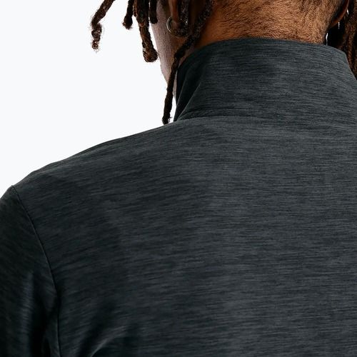 Férfi futó pulóver New Balance Space Dye 1/4 Zip black