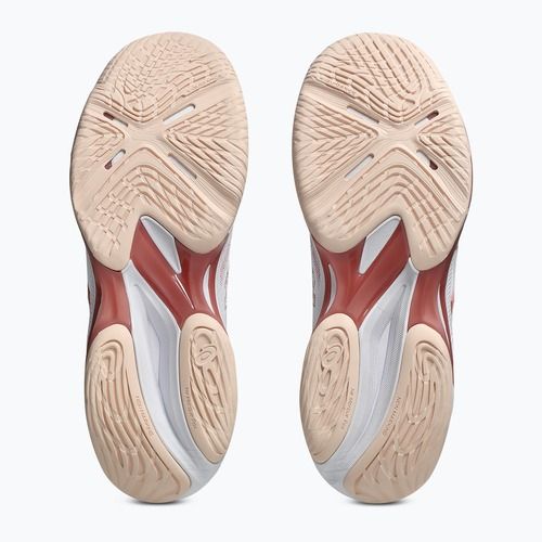 Női röplabdacipő ASICS Netburner Ballistic FF 4 White/Rose Red