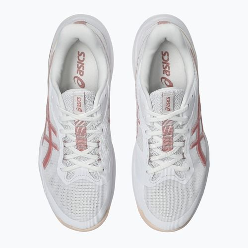 Női röplabdacipő ASICS Netburner Ballistic FF 4 White/Rose Red