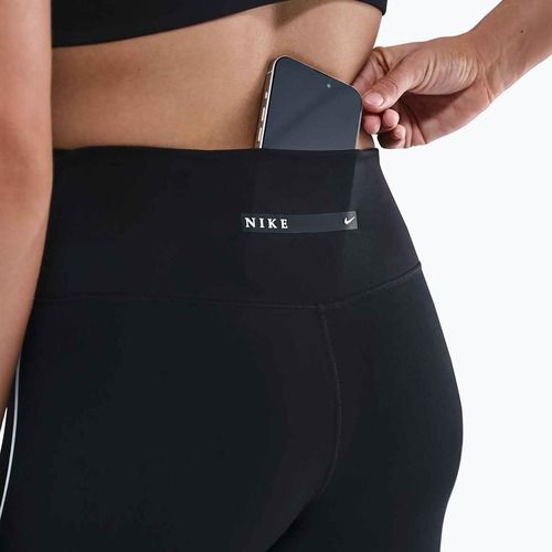 Női leggings Nike One High-Waisted black/white
