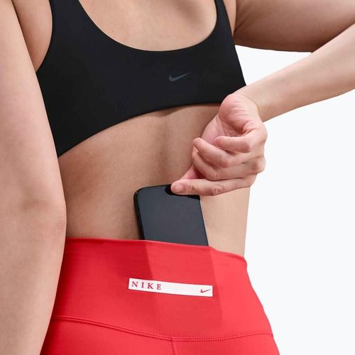 Női leggings Nike One High-Waisted light crimson/black