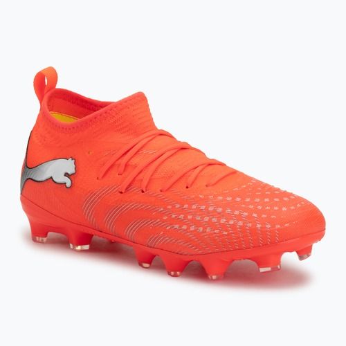 Gyerek focicipő PUMA Future 9 Match FG/AG Jr glowing red/puma white/puma black/puma silver