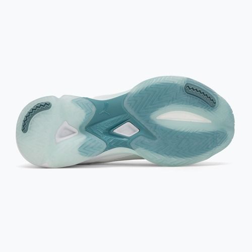 Női kézilabda cipő PUMA Vantage Nitro Game On Puma White/Baltic Blue/Fresh Water