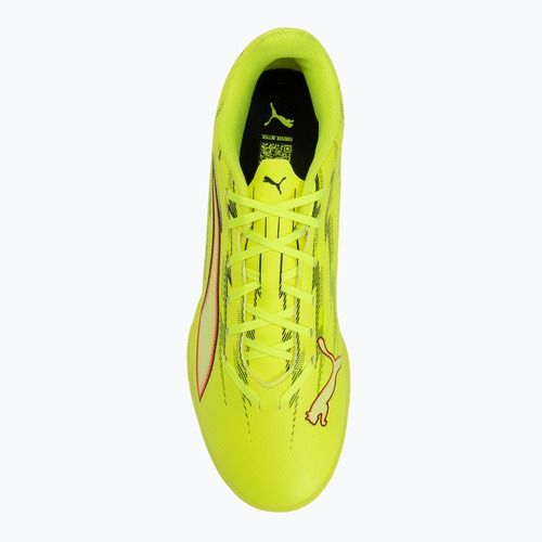 Focicipő PUMA Ultra 6 Play IT yellow alert/puma black/glowing red/lime squeeze