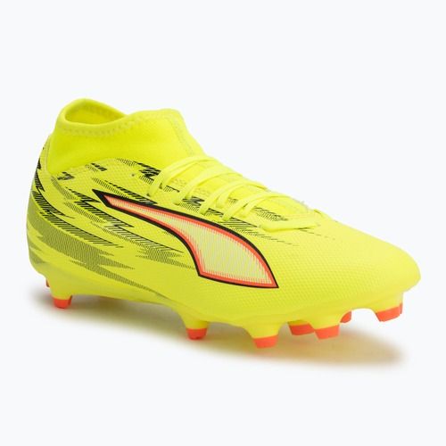 Focicipő PUMA Ultra 6 Play+ FG/AG yellow alert/puma black/glowing red/lime squeeze