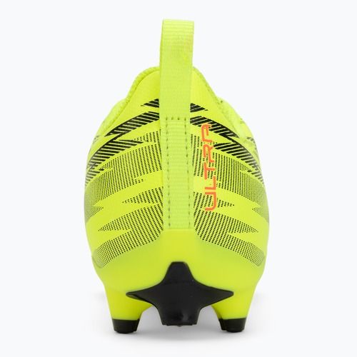 Gyerek focicipő PUMA Ultra 6 Play FG/AG Jr yellow alert/puma black/glowing red/lime squeeze