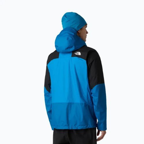 Férfi esőkabát The North Face Signal 2.5L Dryvent skyline blue/adriatic blue/tnf black