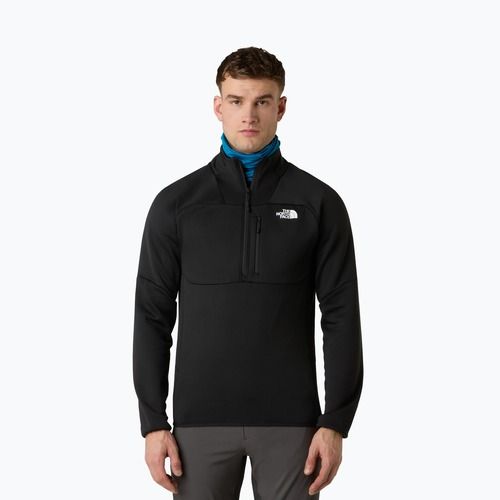 Férfi polárpulóver The North Face Meteora 1/4 Zip Fleece black