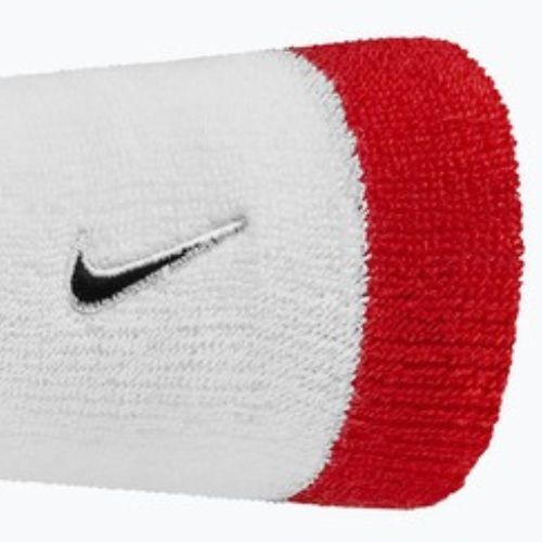 Csuklópántok Nike Swoosh Classic Doublewide Wristbands 2 db Game Royal/University Red/Black