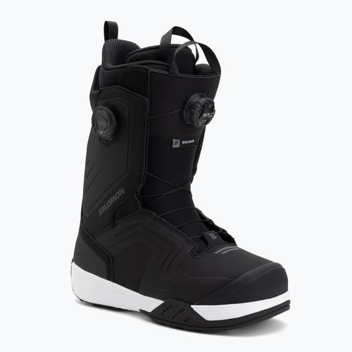Férfi snowboard bakancs Salomon Dialogue Dual Boa black/black/white