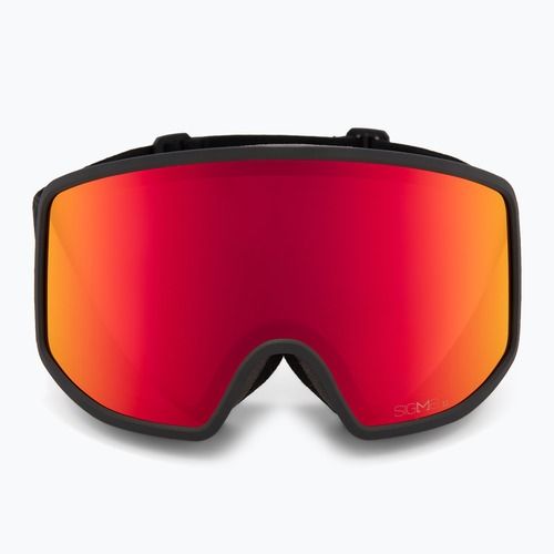 Sí szemüveg Salomon Sentry Pro Sigma black/sigma poppy red