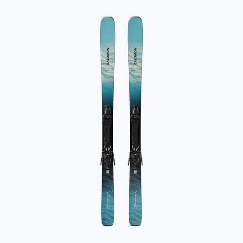 Női alpesi síléc Salomon Stance W 80 + M10 GW kötésekkel alaskan blue/porcelain/lime cream