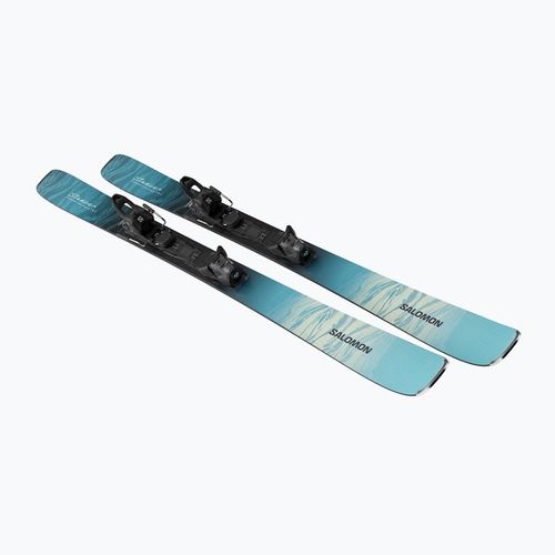 Női alpesi síléc Salomon Stance W 80 + M10 GW kötésekkel alaskan blue/porcelain/lime cream