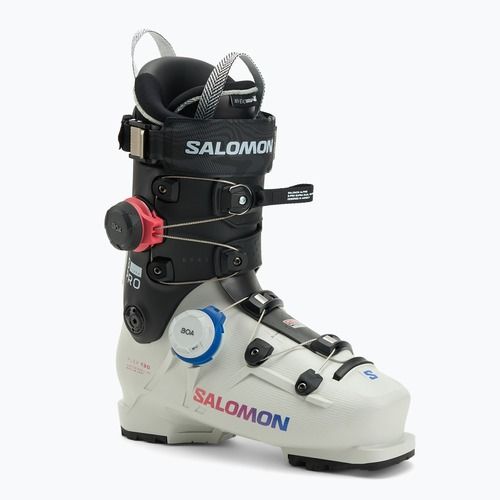 Férfi sícipő Salomon S/Pro Supra Dual Boa 130 GW gray aurora/black/race blue