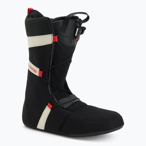 Férfi snowboard bakancs Salomon Launch Boa SJ Boa almond milk/castle rock/black