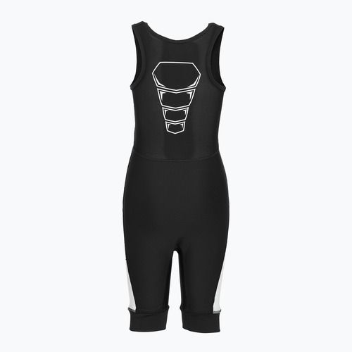 Gyerek birkózó singlet Nike Grappler Elite Singlet Youth black/white