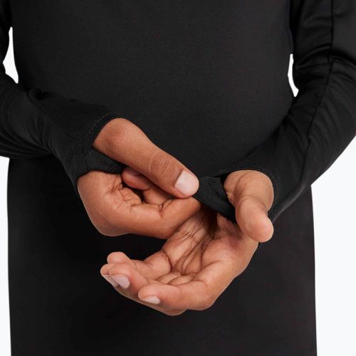 Gyerek hosszú ujjú focimez Nike Dri-FIT Strike Jr black/black/anthracite/white