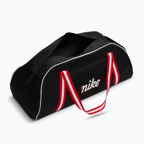Női edzőtáska Nike Gym Club Retro 24 l black/university red/sail