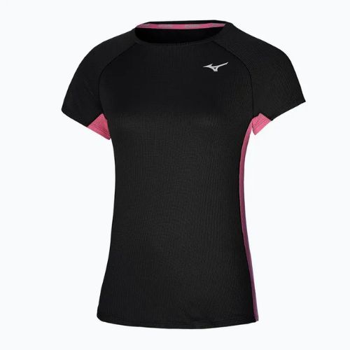 Női futópóló Mizuno DryAeroFlow Tee black