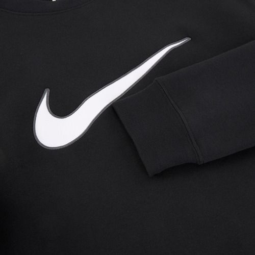 Férfi pulóver Nike Sportswear Fleece Crew black/iron grey