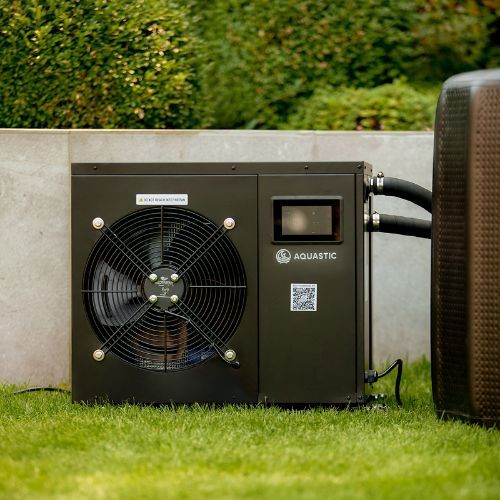 AQUASTIC 382 L medenceszett BrrFree hidegmerülő egységgel black