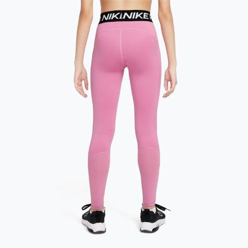 Gyerek leggings Nike Pro Dri-FIT Magic Flamingo/White