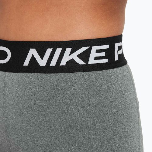 Gyerek leggings Nike Pro Dri-FIT carbon heather/white